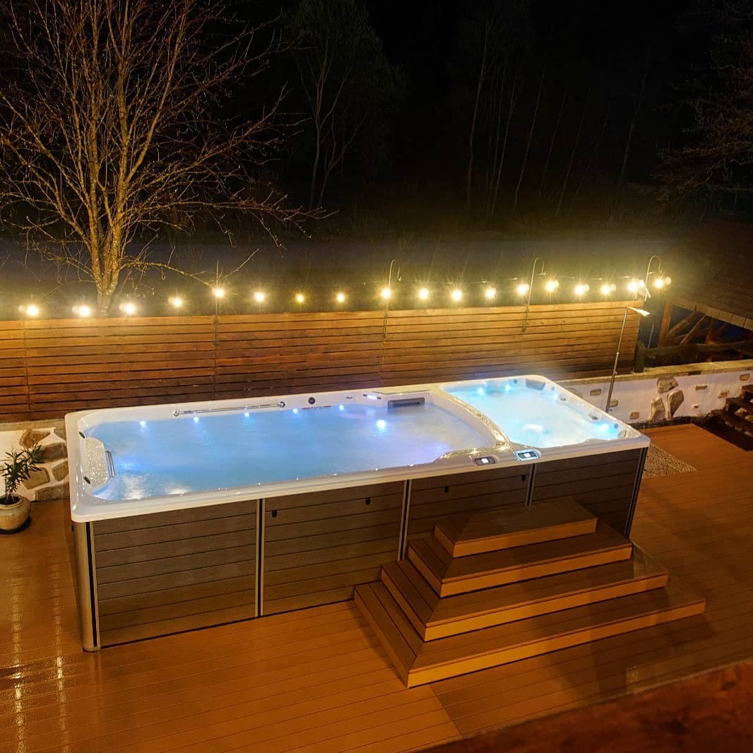 Swim Spa Endless Pools® X2000 şi Sauna de Exterior – Bio Valeputna 3