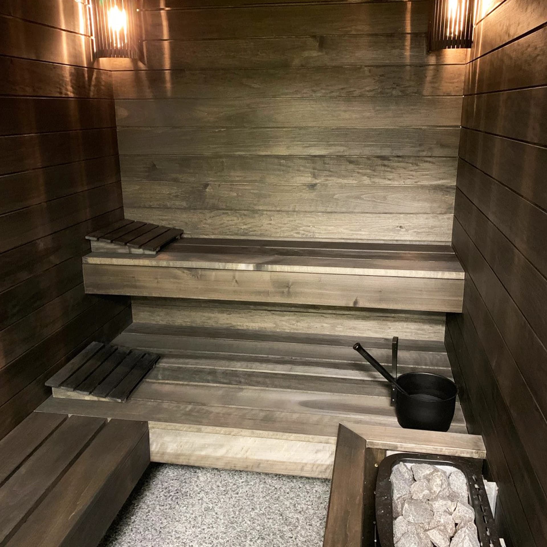 Cadă cu hidromasaj Caldera Spas® Martinique și Saună Personalizată 4