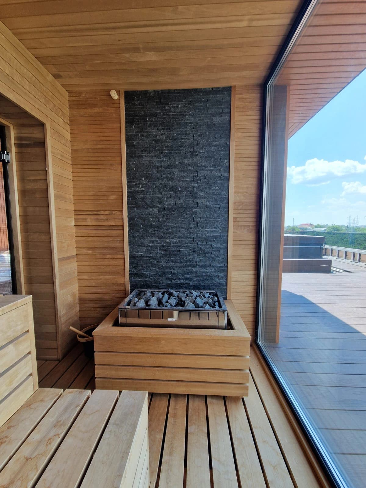 Caldera Spas Geneva Hot Tub and Custom Sauna 5