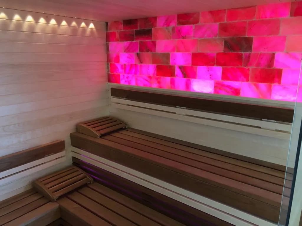 Cadă cu hidromasaj Caldera Spas® Geneva și Saună Uscată Finlandeză 5