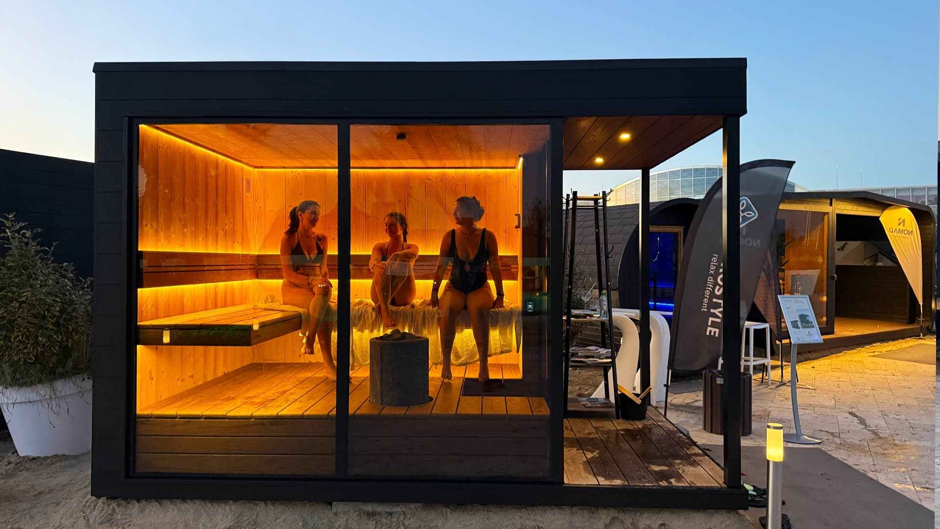 Hidrostyle® la Sauna Fest 2025 – Therme București: Auroom® Quu 2