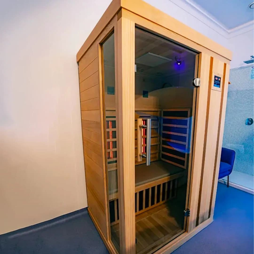 Swim Spa Endless Pools E500, Saună Finlandeză Salvos și 2 Saune cu Infraroșu 4