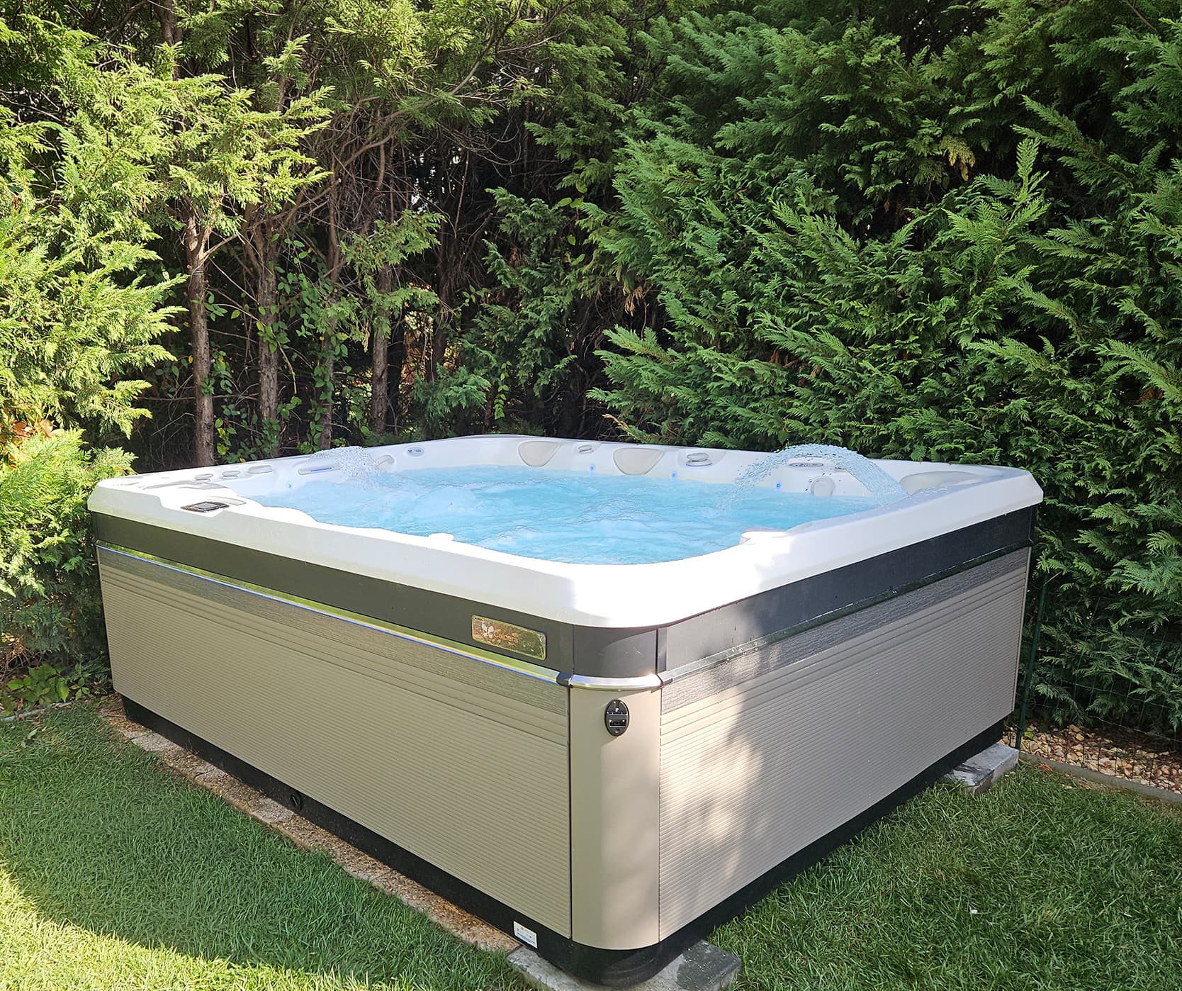 Jacuzzi de exterior Caldera Spas® Cantabria - Proiect Hidrostyle în Pipera 2