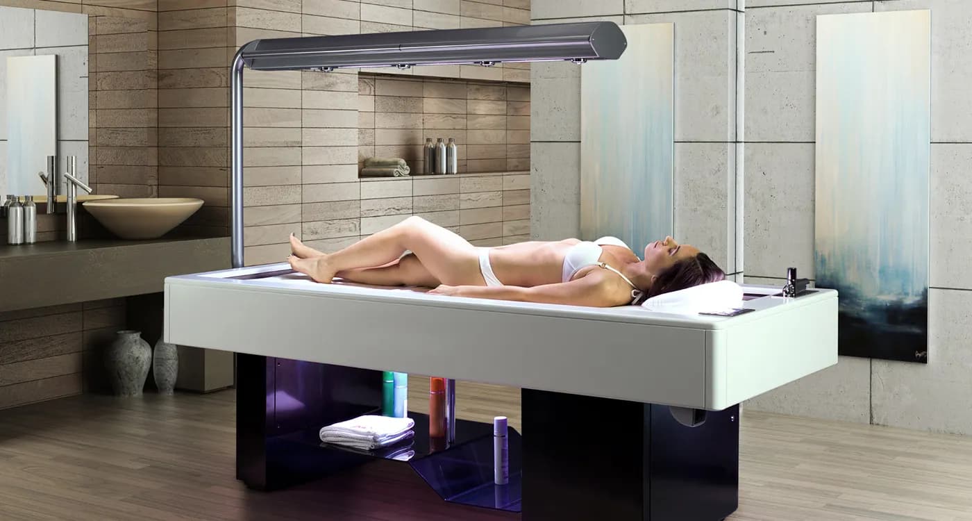 Treatment and therapy beds