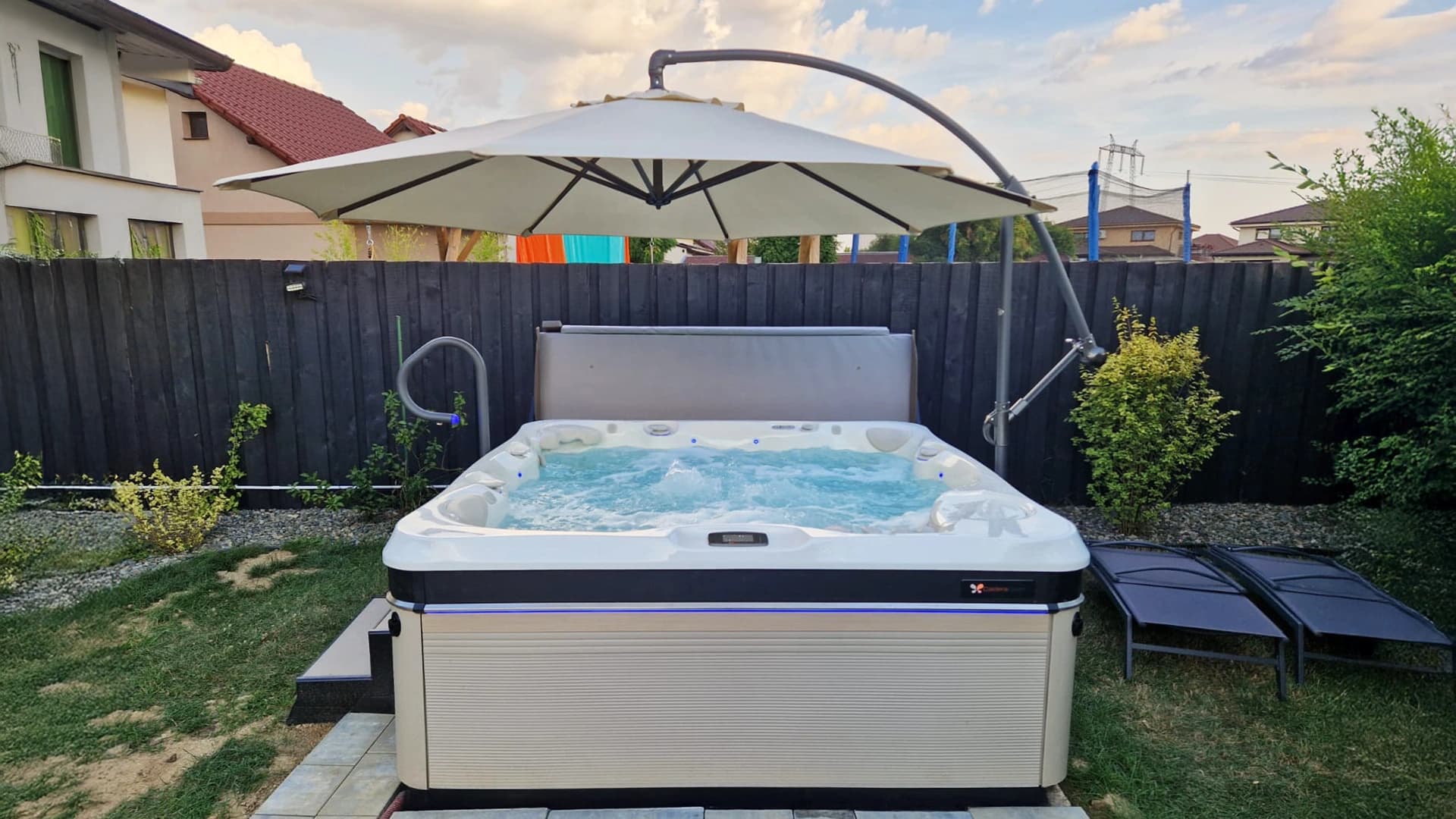 Caldera Spas® Geneva hot tub – Hidrostyle project in Arad