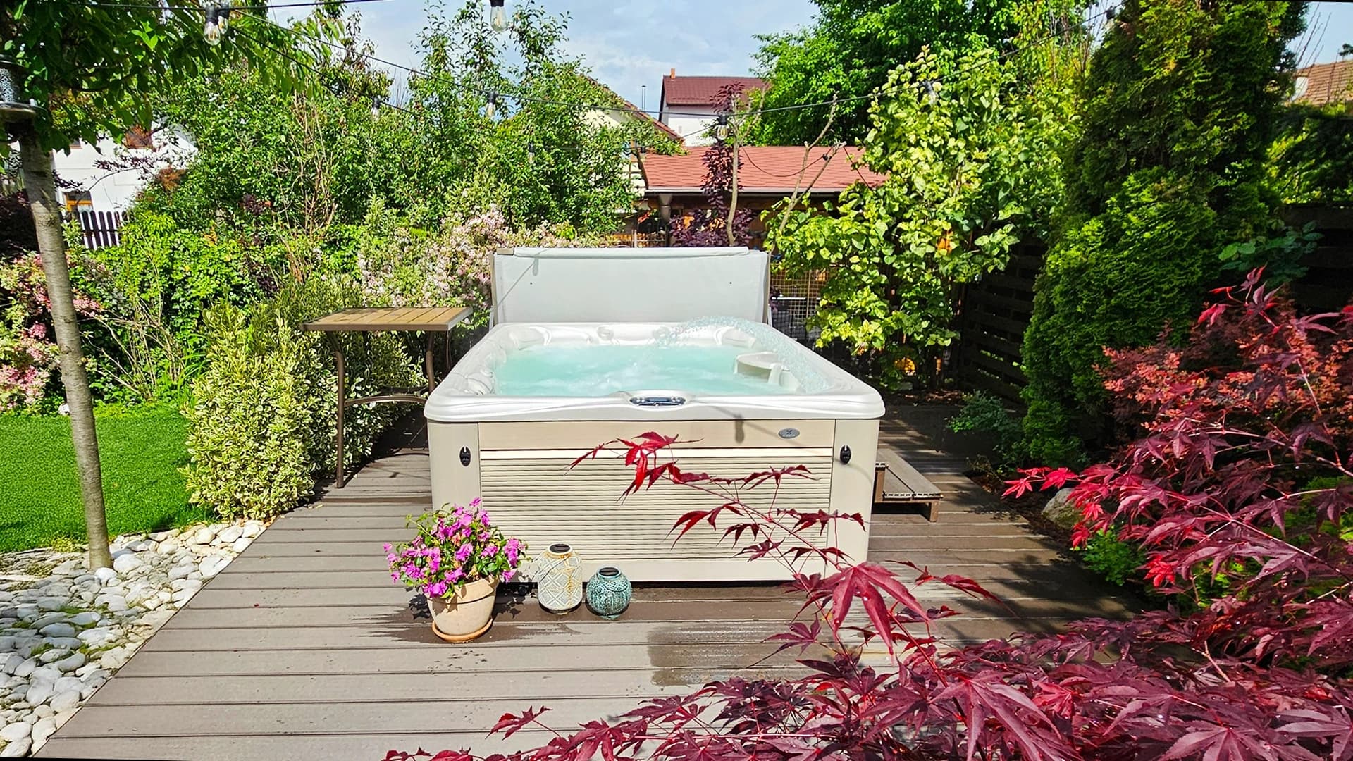 Caldera Spas® Martinique hot tub – Hidrostyle project in Cluj