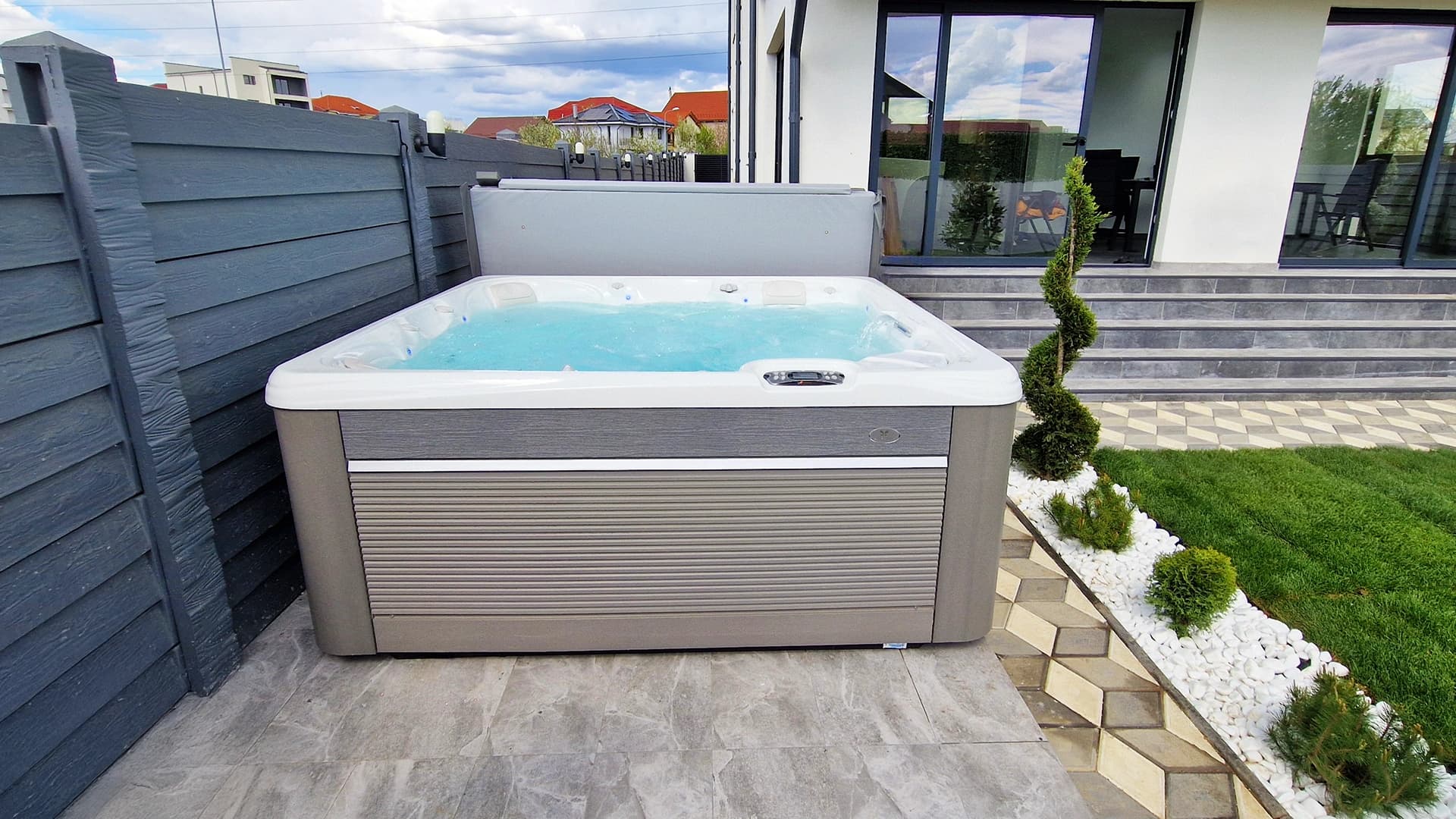 Caldera Spas® Seychelles hot tub – Hidrostyle project in Craiova