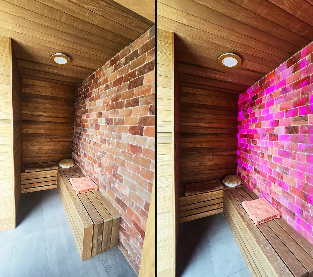 Custom Salt Room with a Himalayan Salt Wall – Jilava