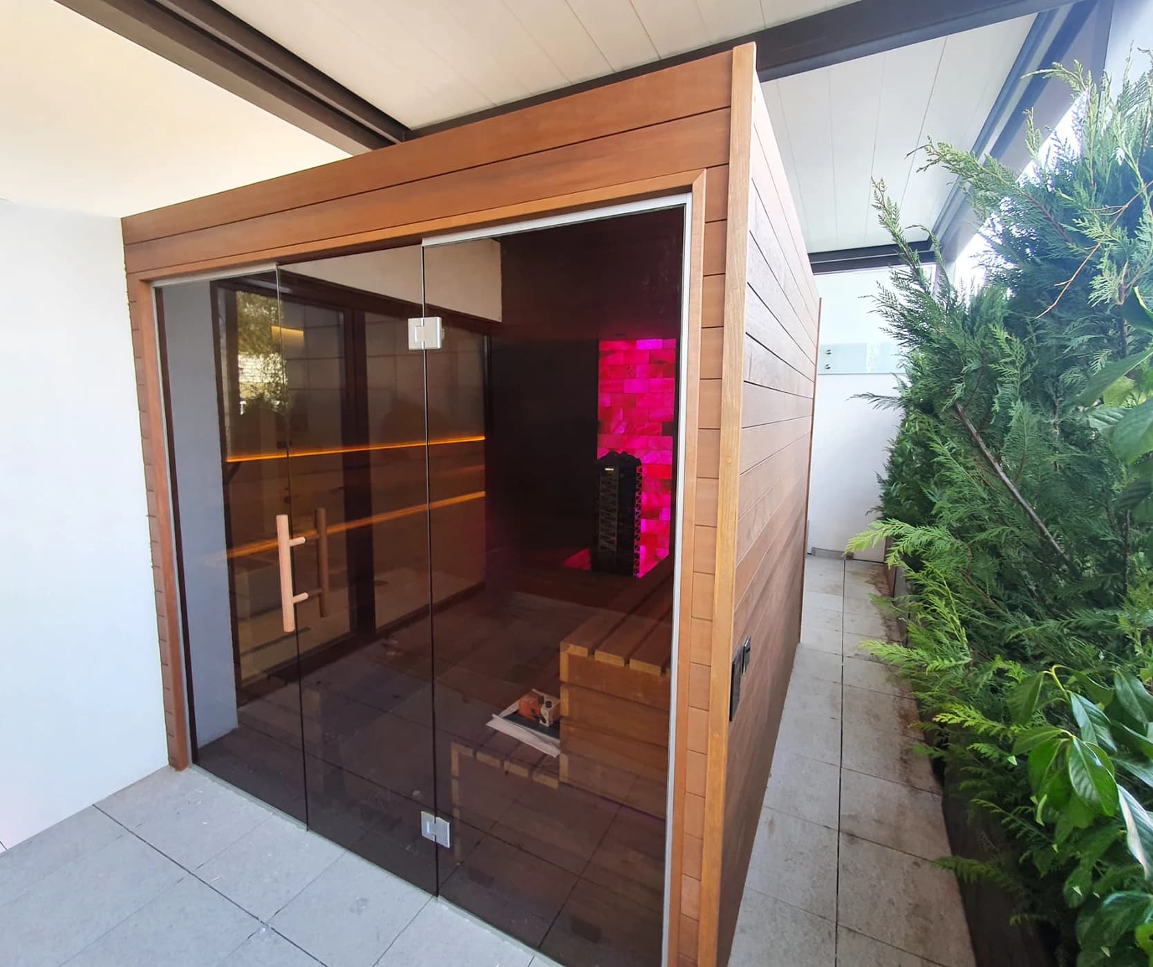 Custom Finnish Sauna – Hidrostyle project in Bucharest