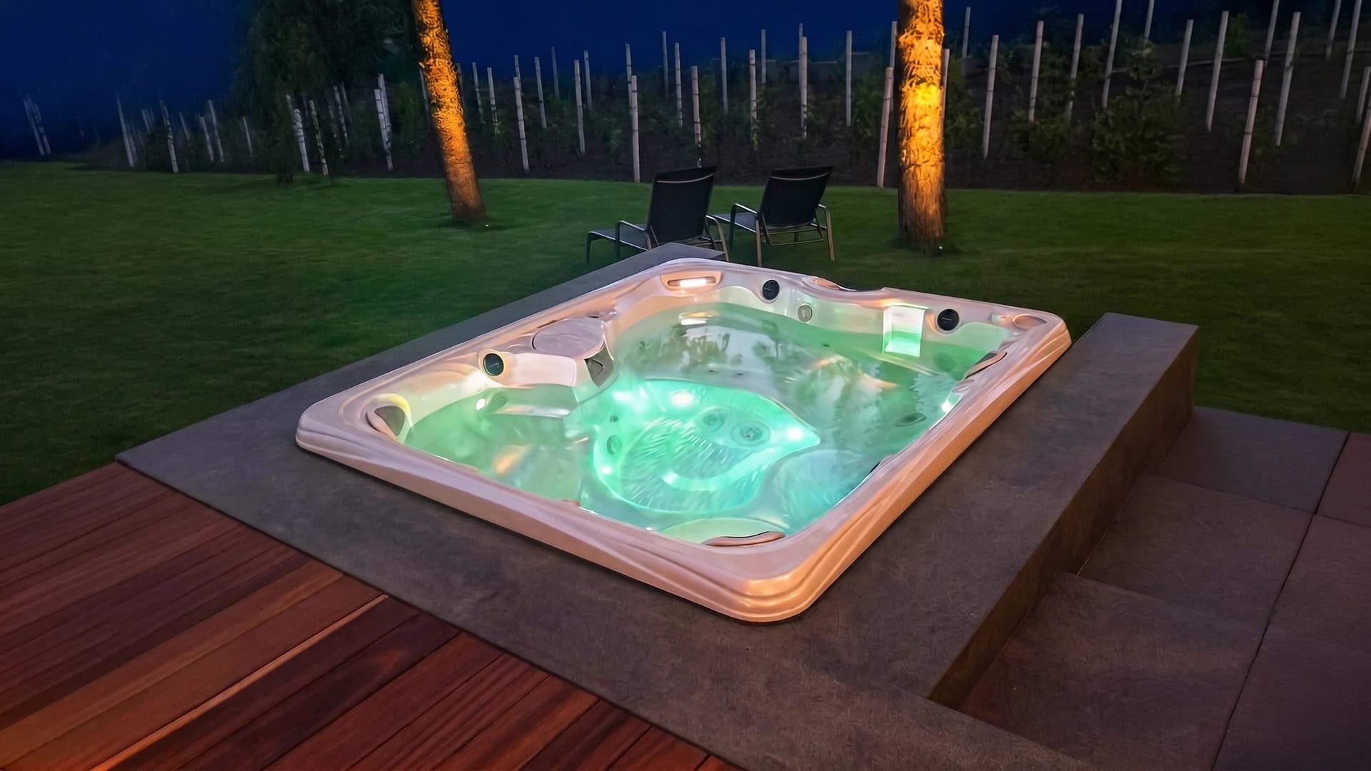 Caldera Spas® Martinique outdoor hot tub – Hidrostyle project in Pitești