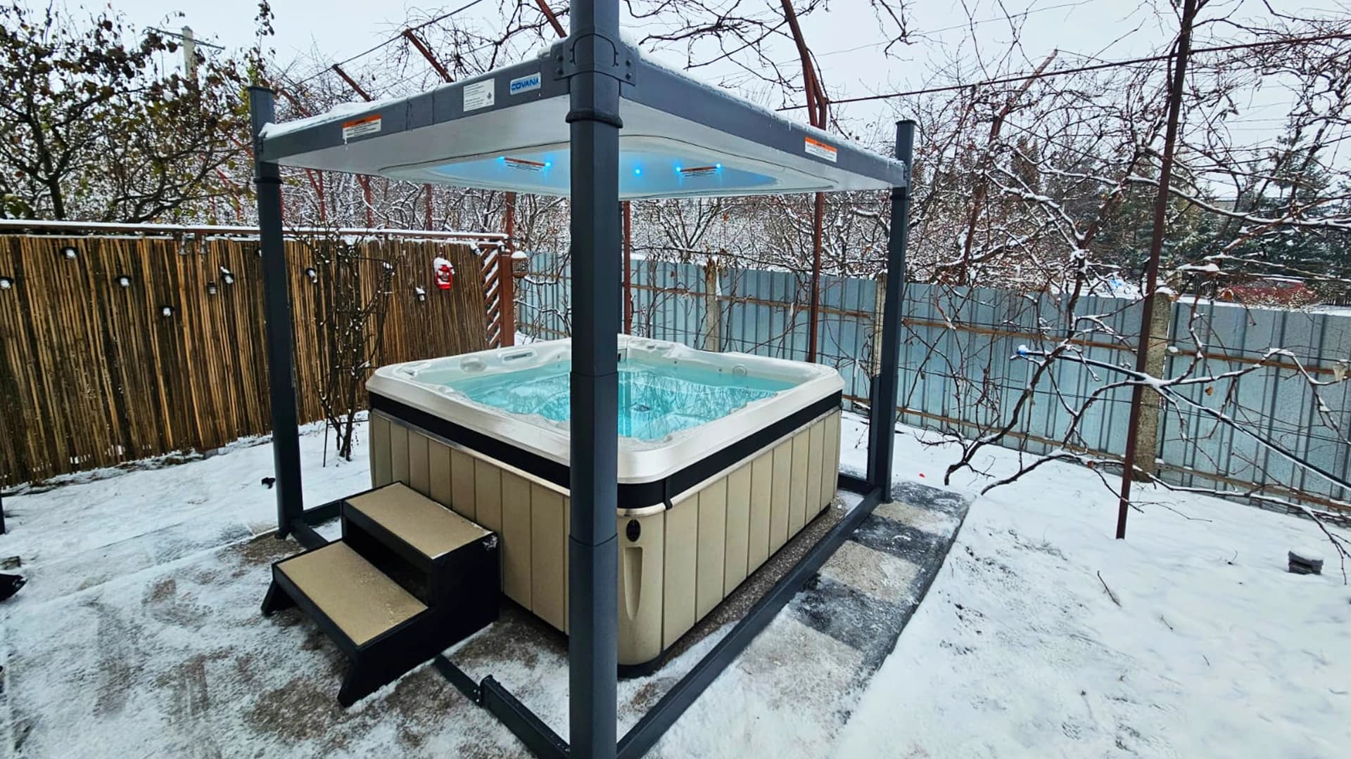 Caldera Spas® Provence Jacuzzi – Hidrostyle project in Suceava
