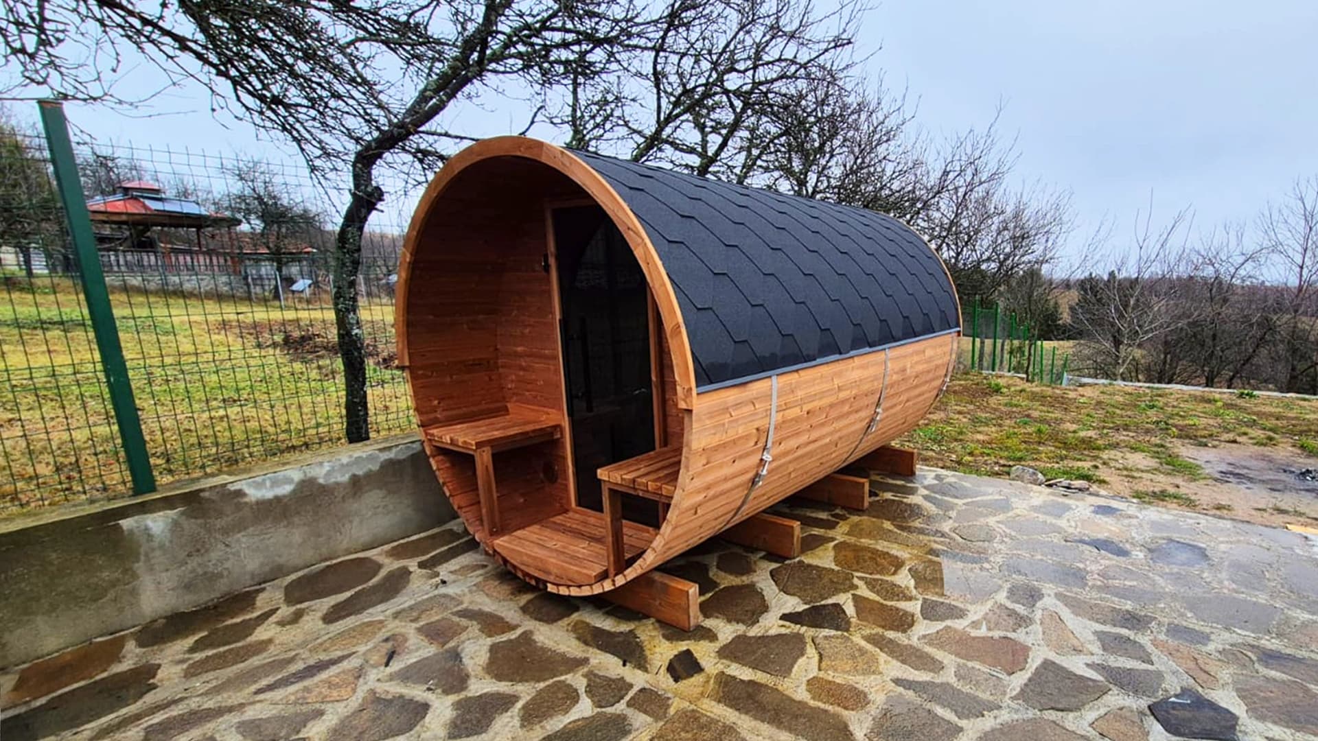 Auroom® Luma Cosy 300 outdoor Finnish sauna – Timișoara