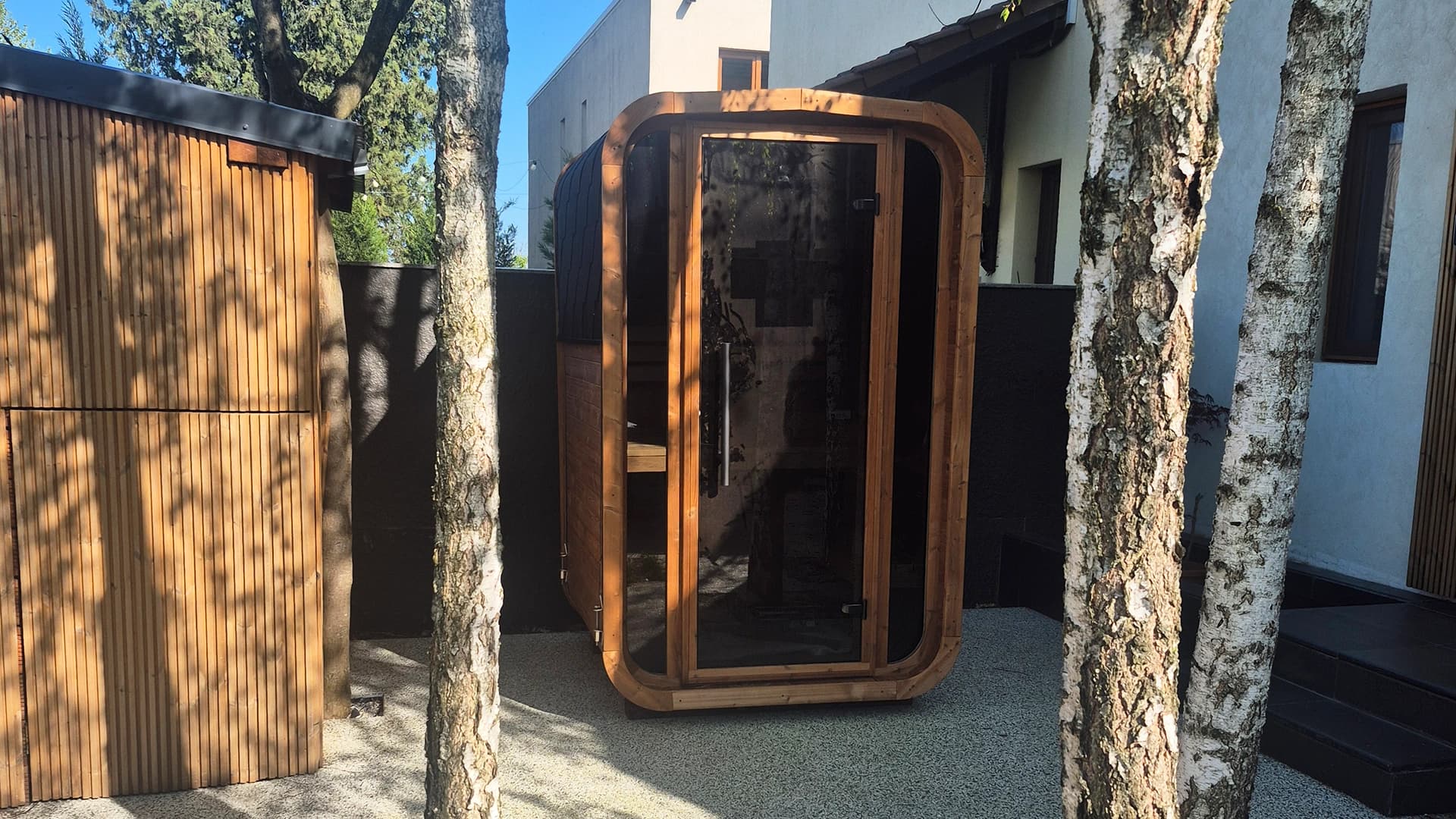 Auroom® Sola 140 outdoor Finnish sauna – Ilfov
