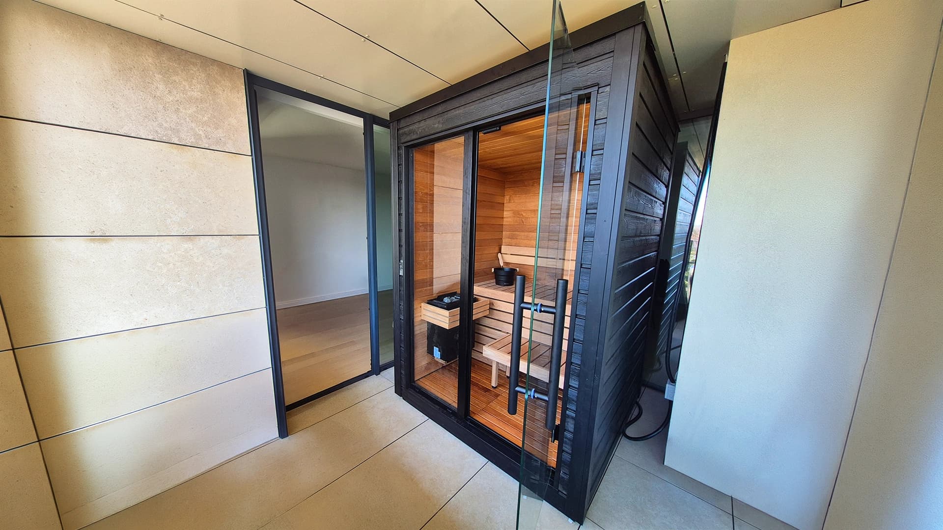 Auroom® Mira S outdoor Finnish sauna – Bucharest