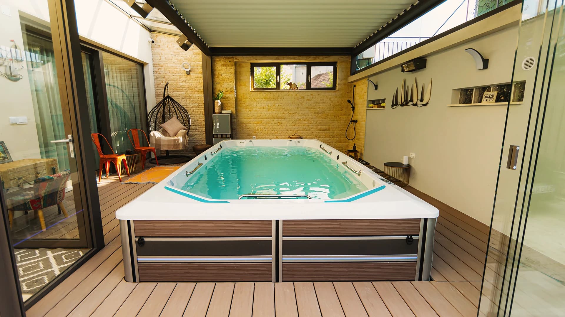 Swim Spa Endless Pools® E550 Premium – Hidrostyle Project in Cluj