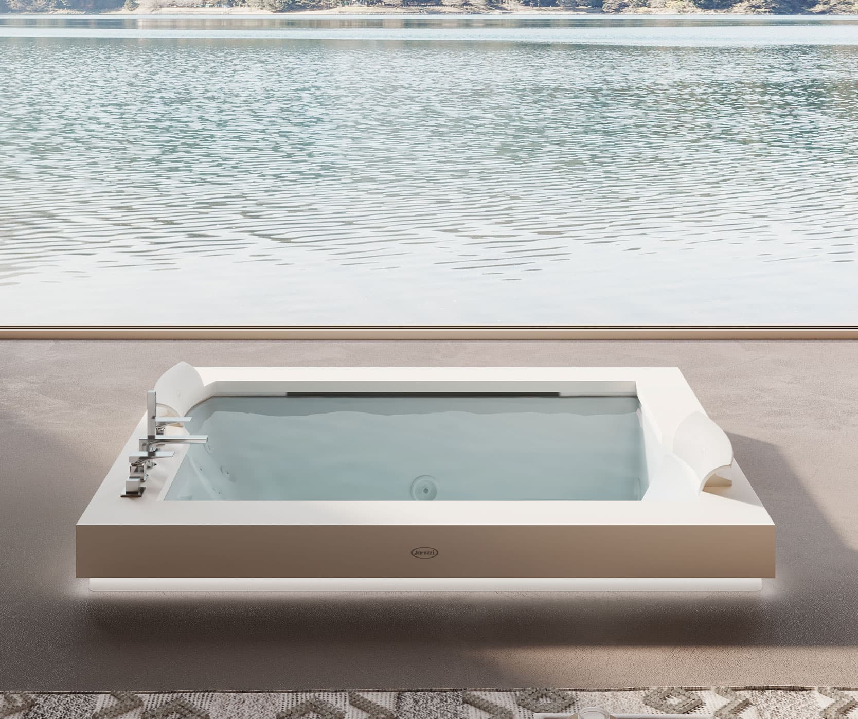 Cadă de baie cu hidromasaj Jacuzzi® Aura Plus