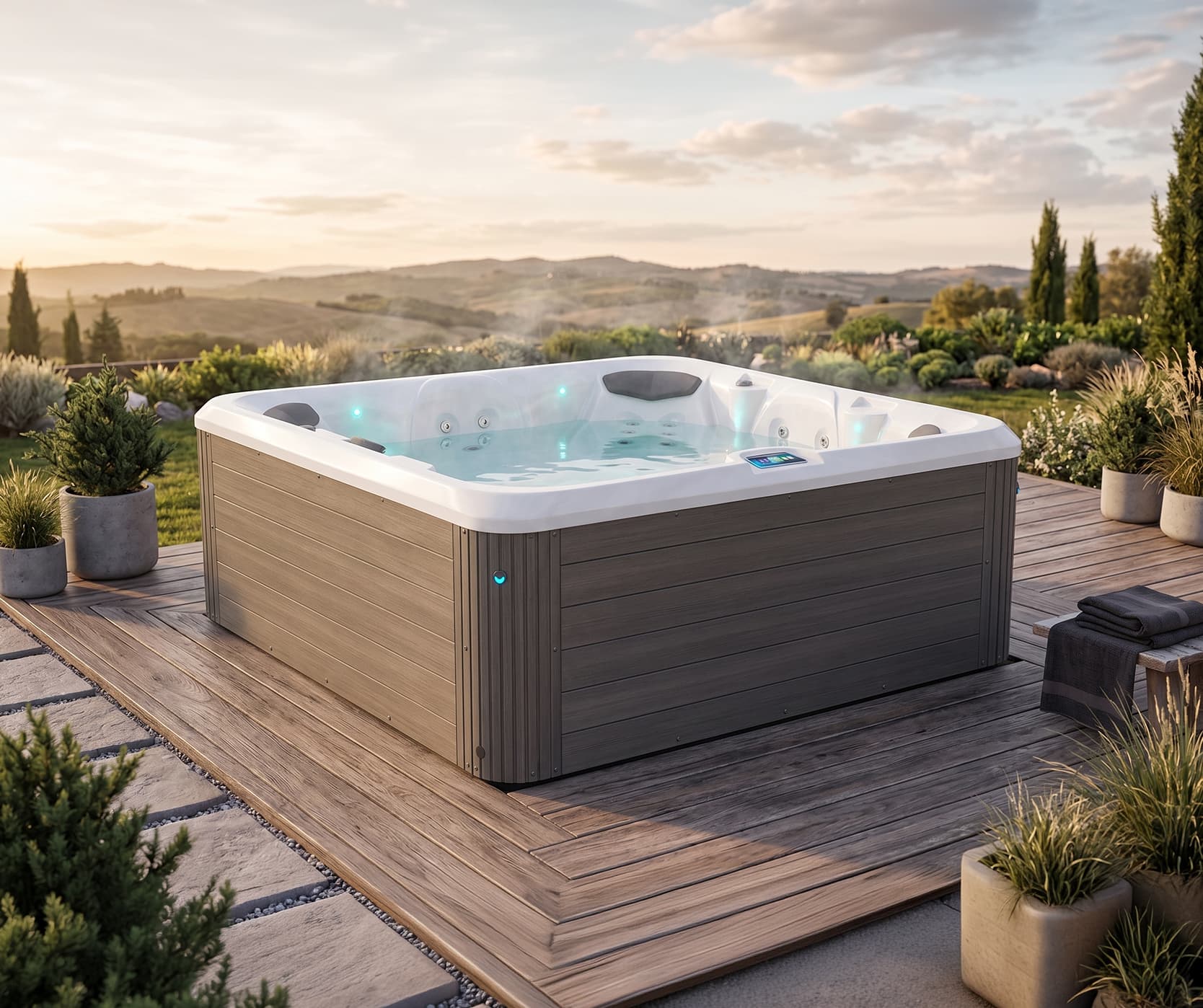 Jacuzzi de exterior Watkins Wellness® PLA 42NL