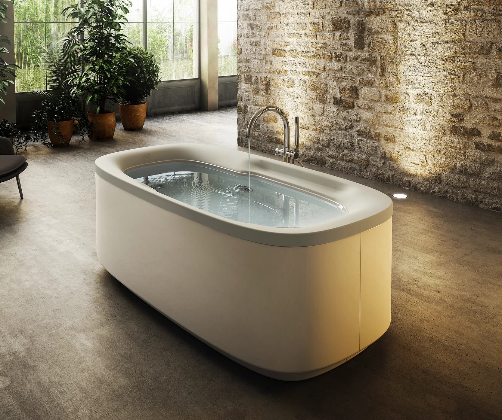 Cadă de baie cu hidromasaj Jacuzzi® Muse (J-Shiatsu)