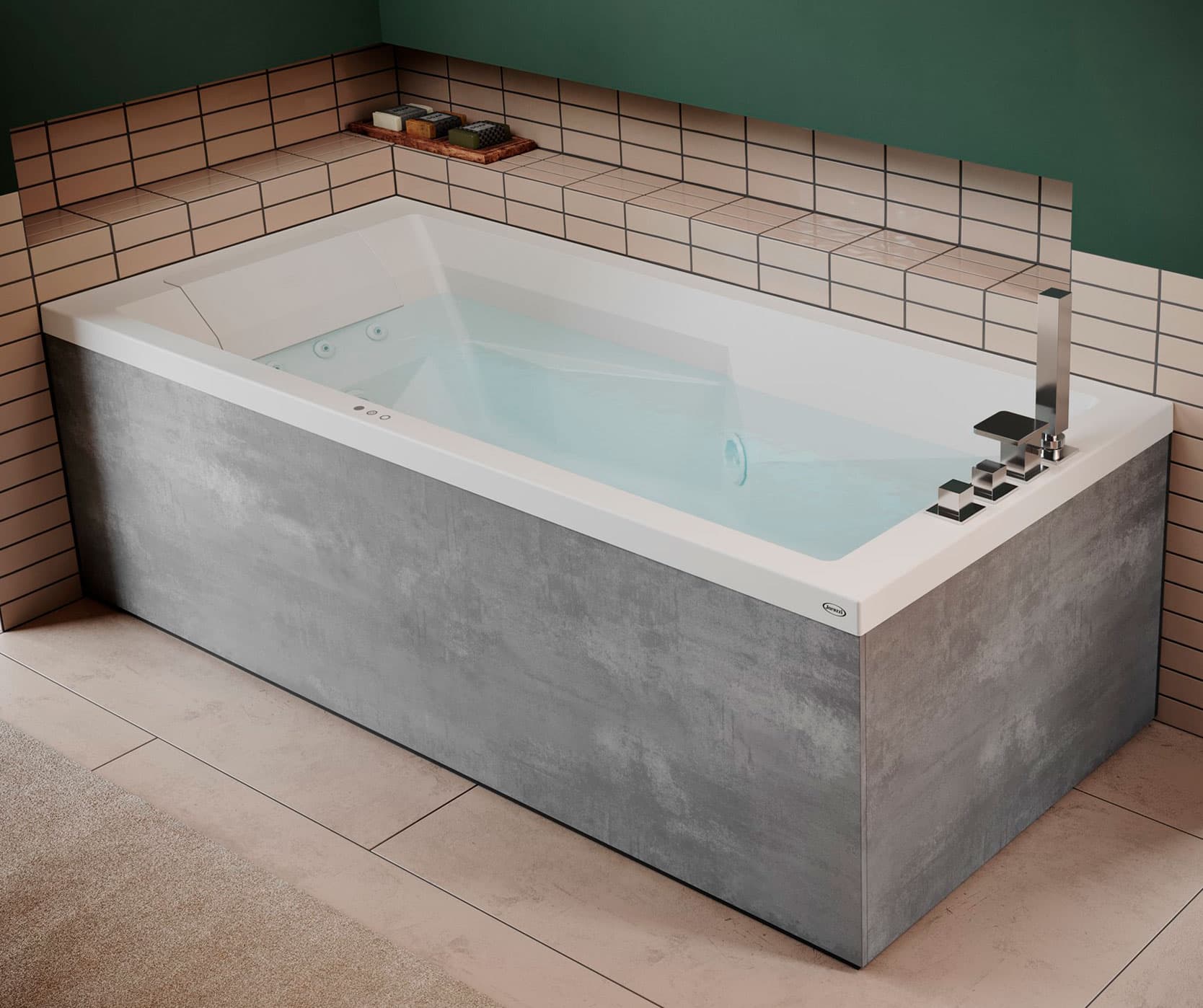 Cadă de baie cu hidromasaj Jacuzzi® MyWay