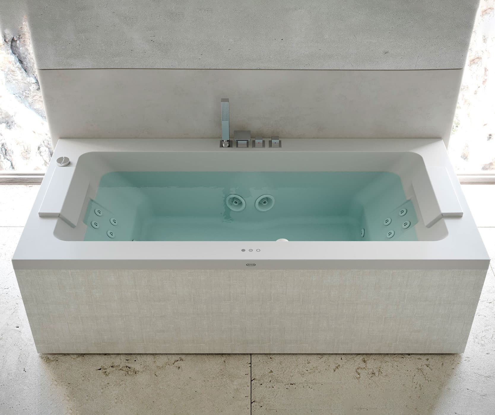 Cadă de baie cu hidromasaj Jacuzzi® Sharp Double