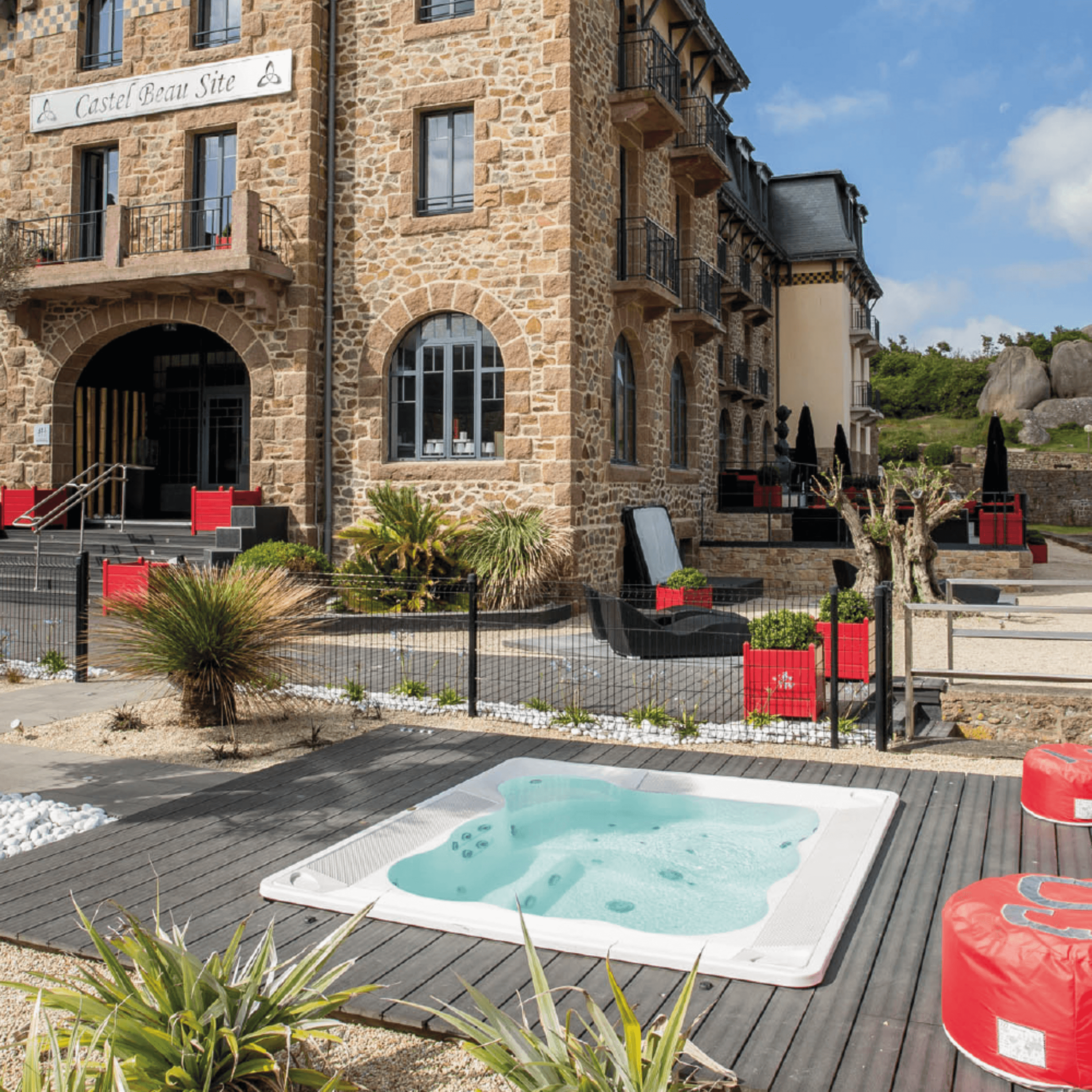 Cadă cu hidromasaj Jacuzzi® Virginia Pro