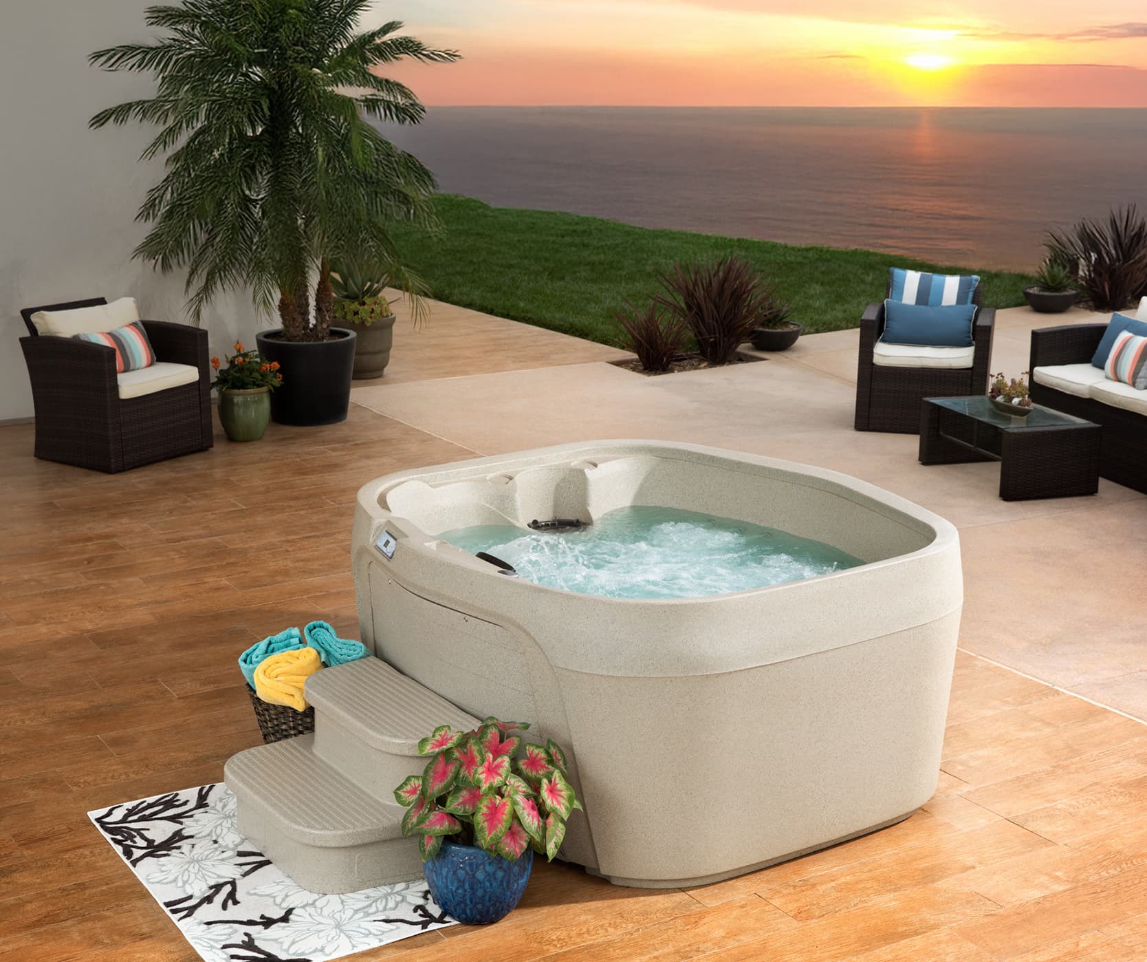Cadă cu Hidromasaj Fantasy Spas® Drift – 4 Locuri