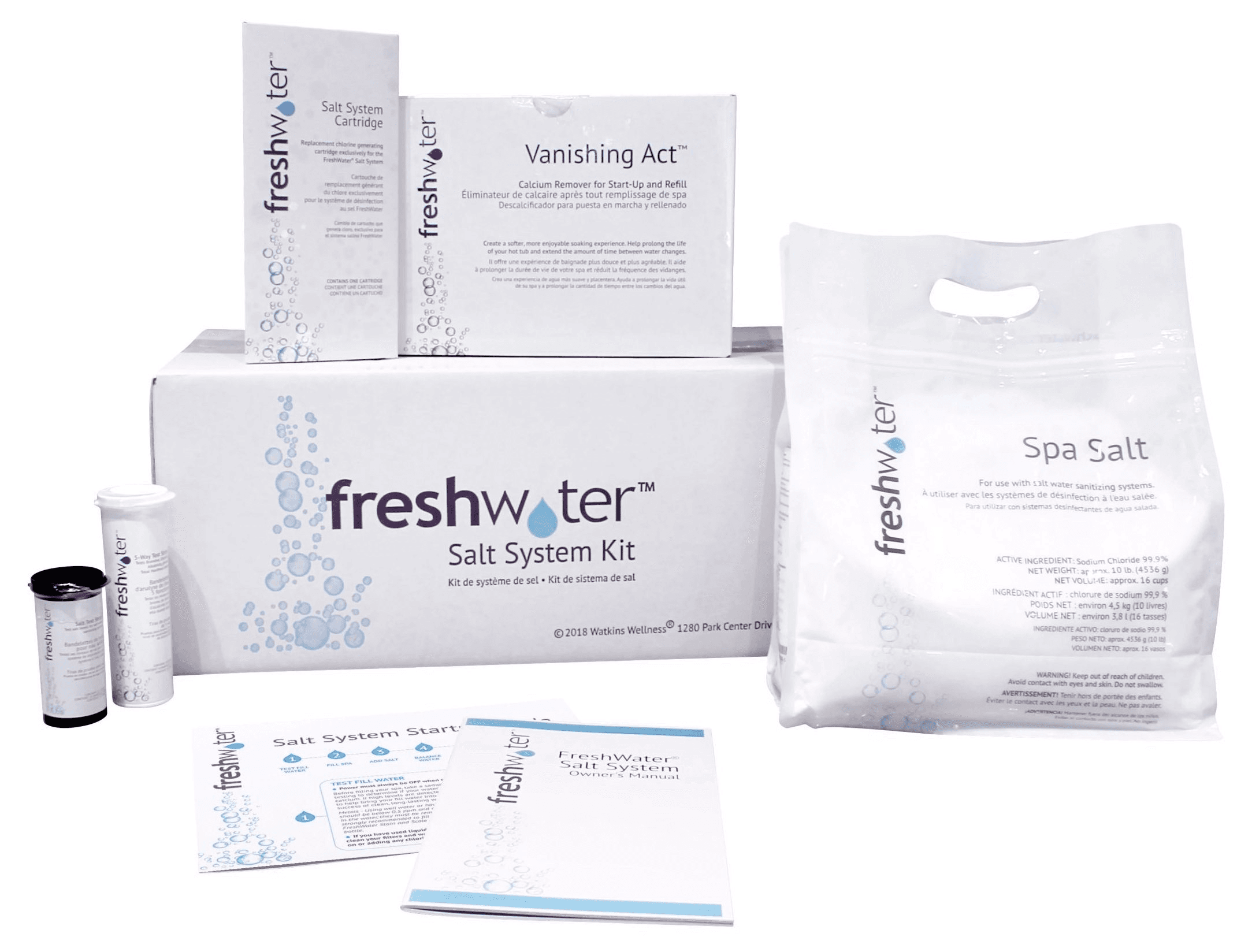 Sistem de intreţinere a apei – FreshWater Salt System Start-Up Kit