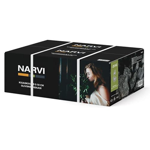 Pietre vulcanice pentru încălzitor saună Narvi – 20 kg