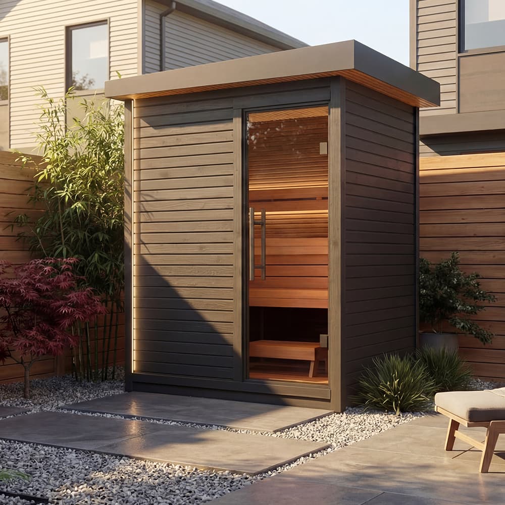 Saună de exterior Auroom Kaia S – 2 locuri