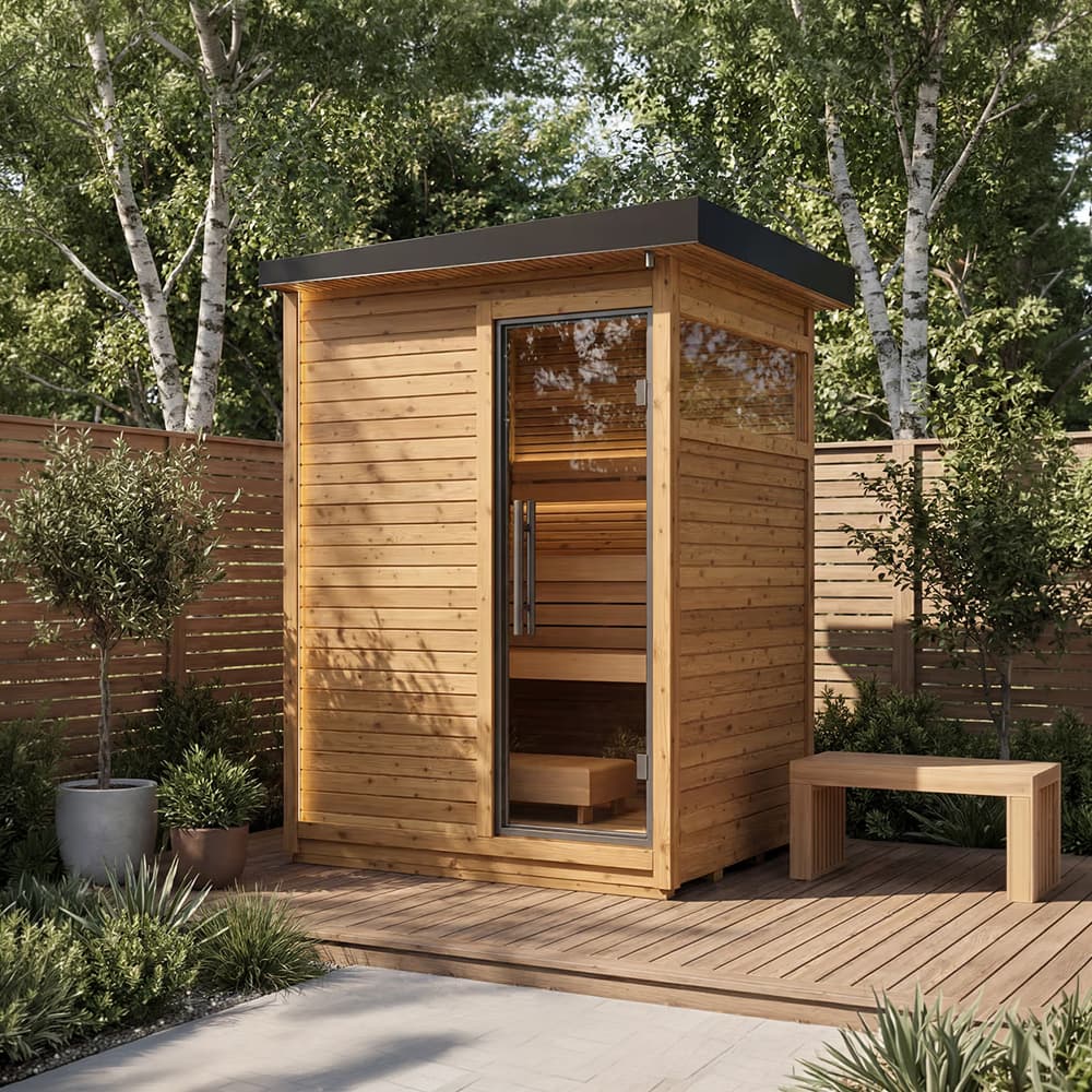 Saună de exterior Auroom Kaia S – 2 locuri