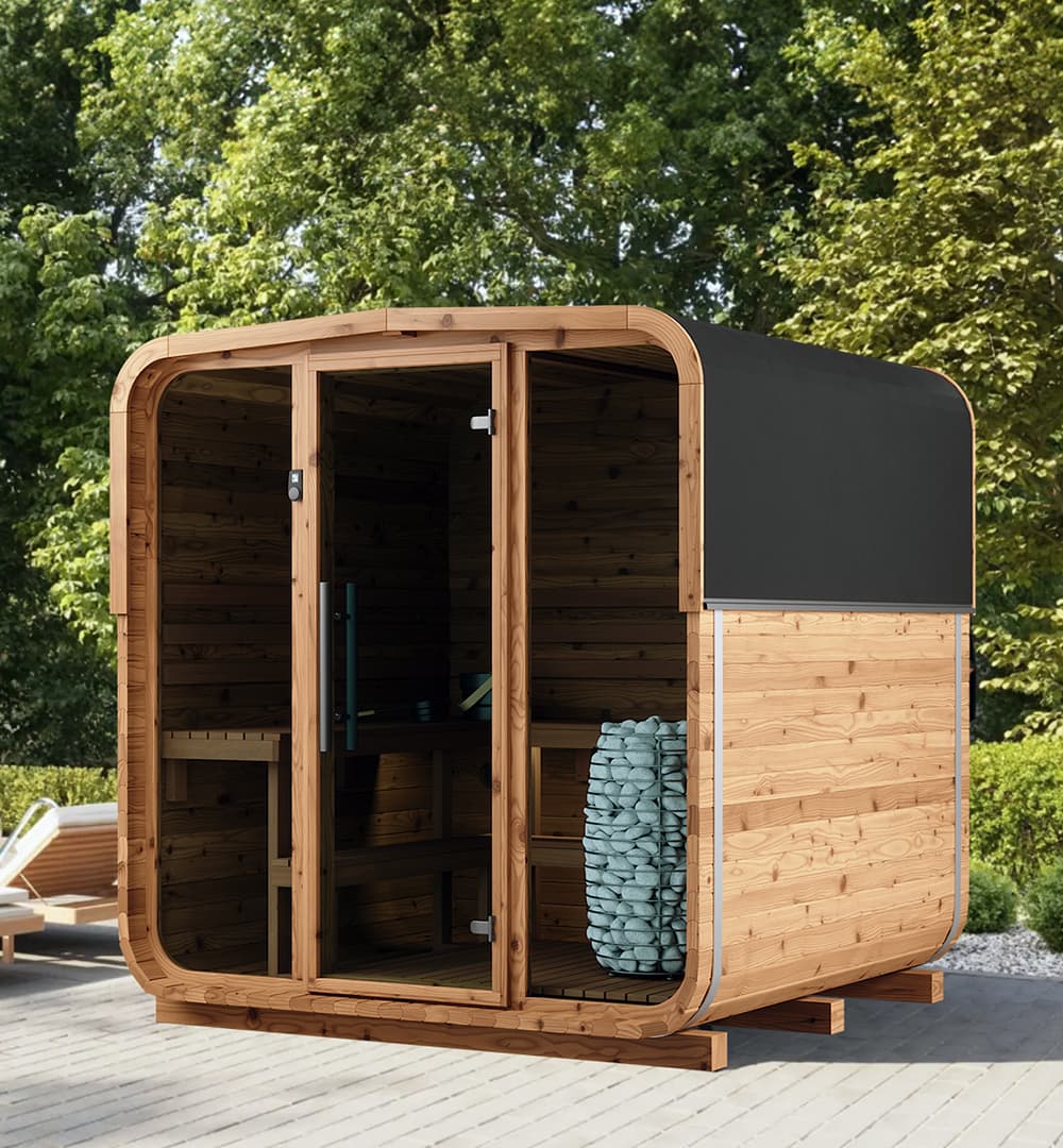 Saună de exterior Auroom Sola 210 – 4 – 6 locuri