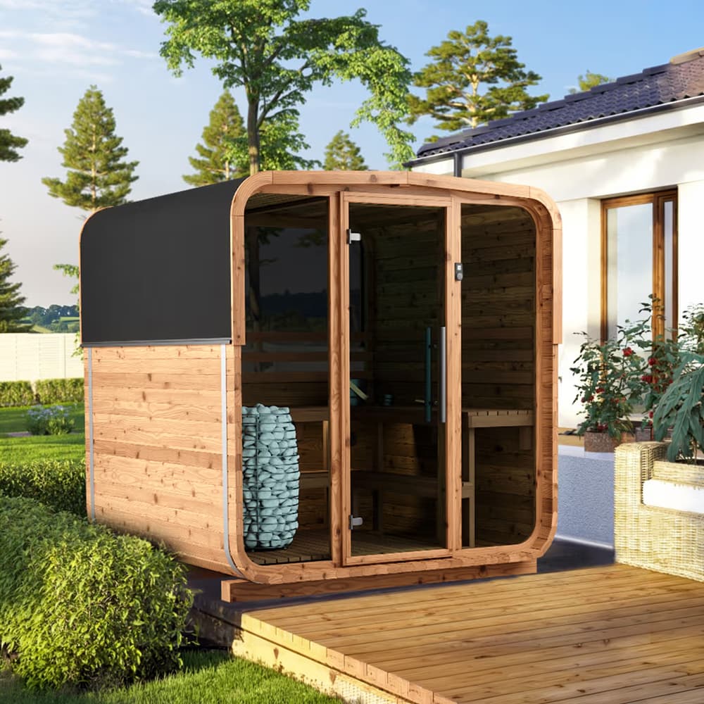 Saună de exterior Auroom Sola 210 – 4 – 6 locuri