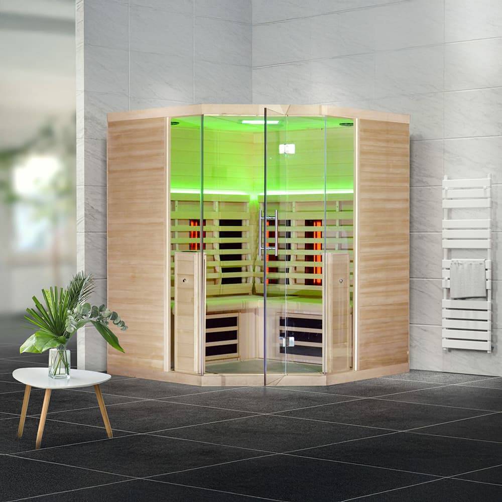 Saună de interior cu Infraroşu Becker® Infra 161 Colț