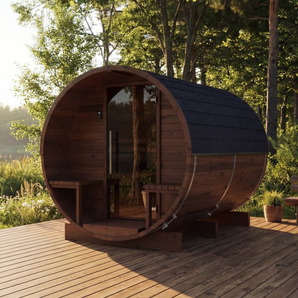 Saună de exterior Auroom® Luma Cosy 260 – 4 – 6 locuri