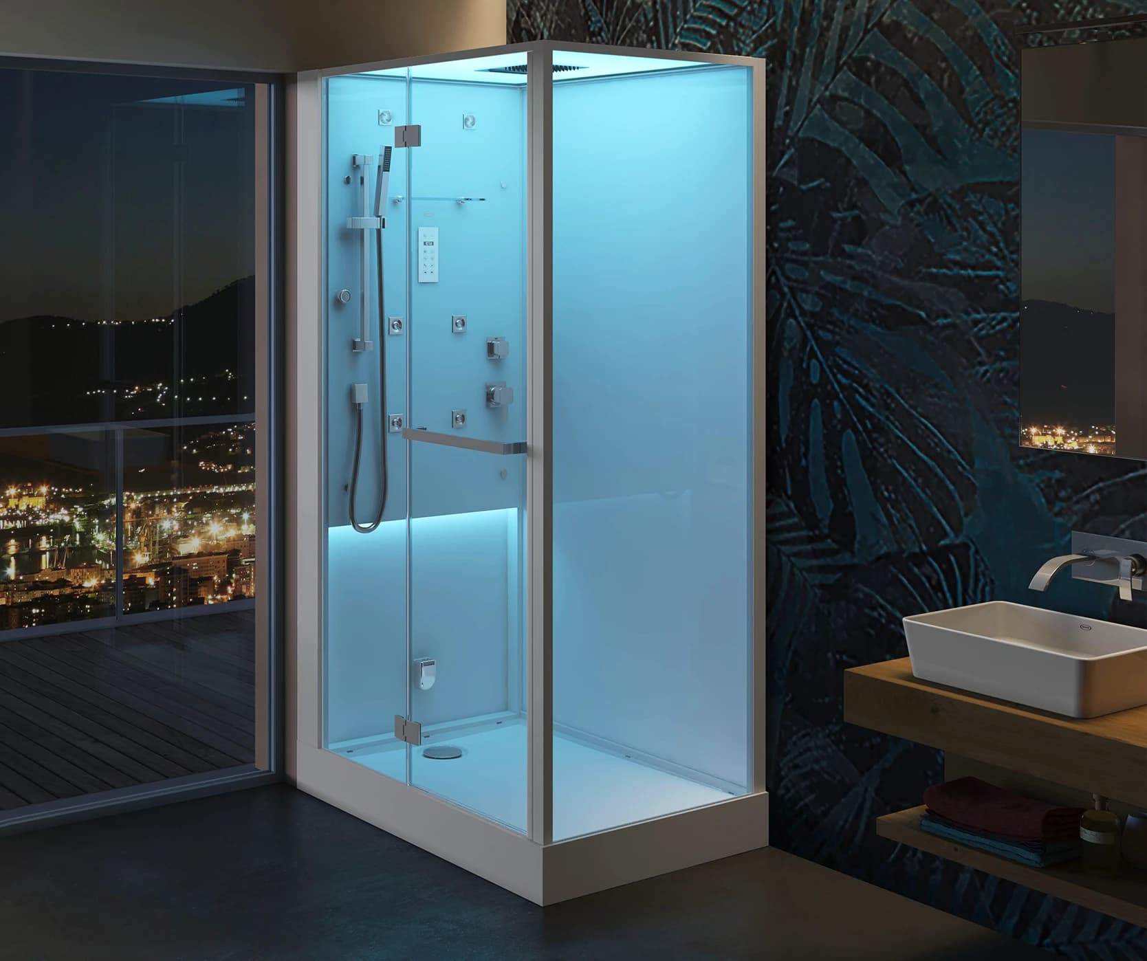 Duș cu baie de aburi Jacuzzi® Bali