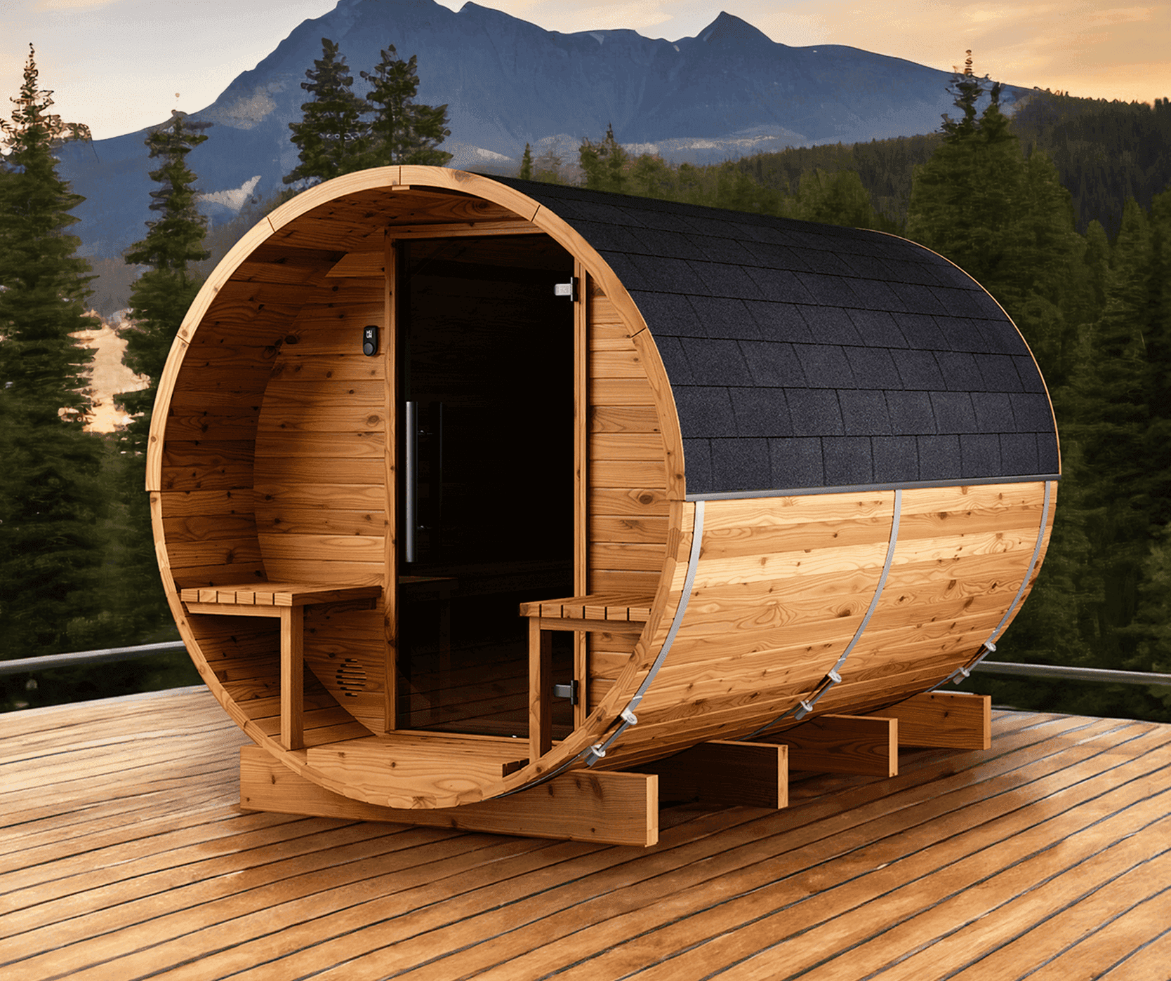 Saună Finlandeză de exterior Auroom® Luma