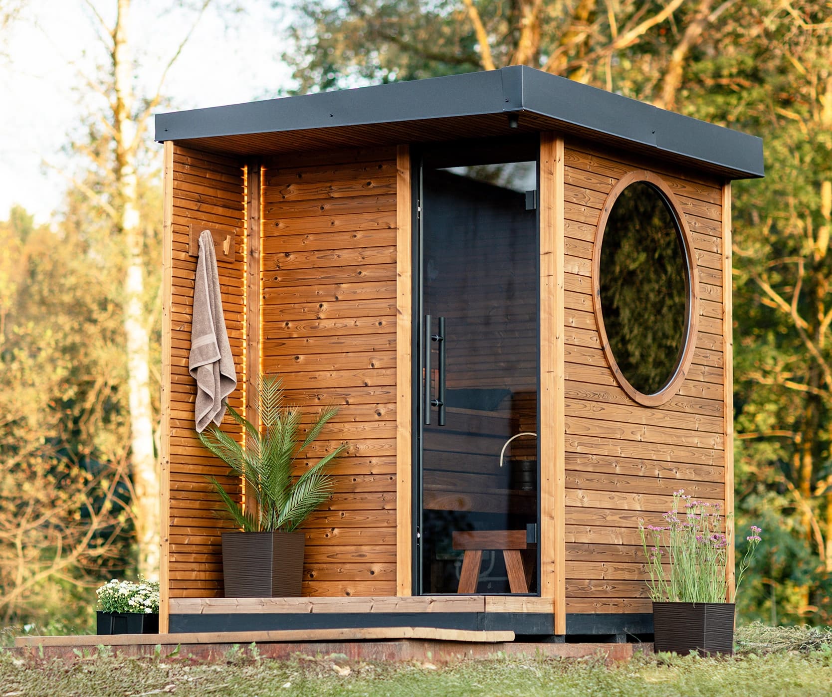 Saună exterioară Auroom® Kaia