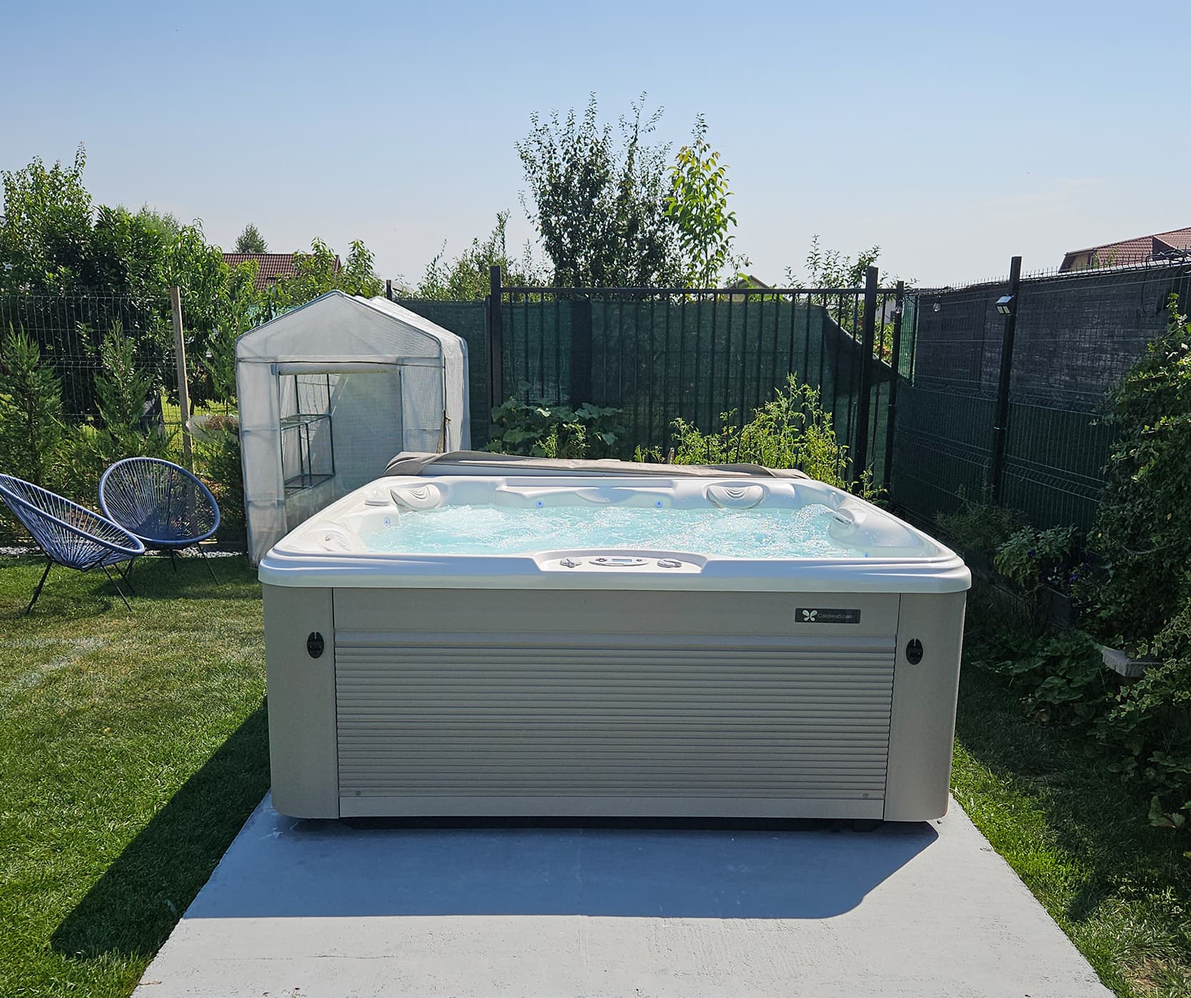 Jacuzzi de exterior Caldera Spas® Capitolo – Proiect Hidrostyle în Ilfov
