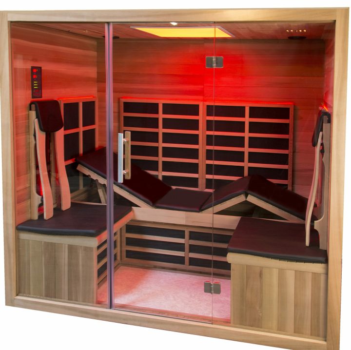 infra 206, sauna infrarosu, sauna de interior