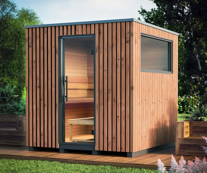 Auroom Garda Sauna Finlandeza Exterior