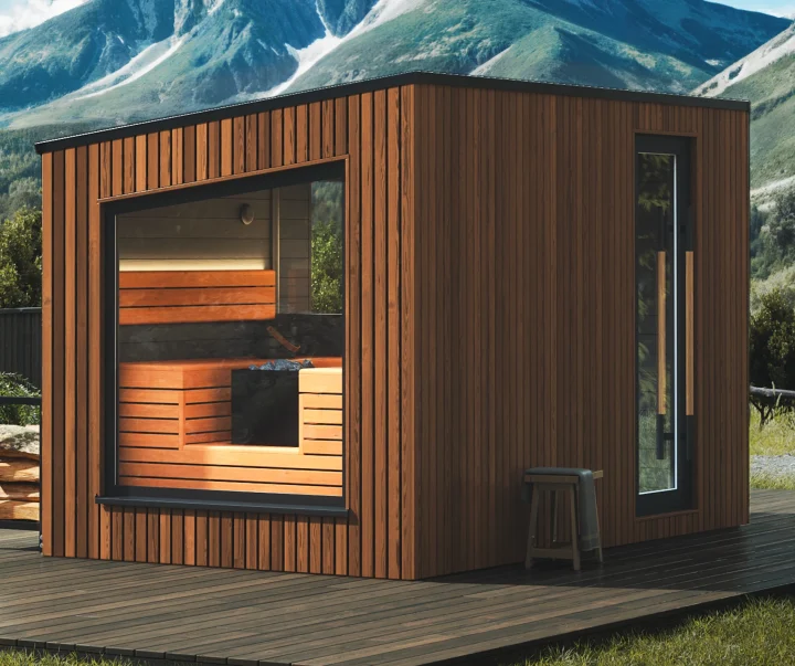 Auroom Terra Medium Sauna Finlandeza Exterior