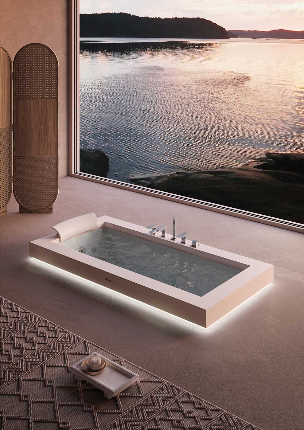 Cada cu hidromasaj Jacuzzi