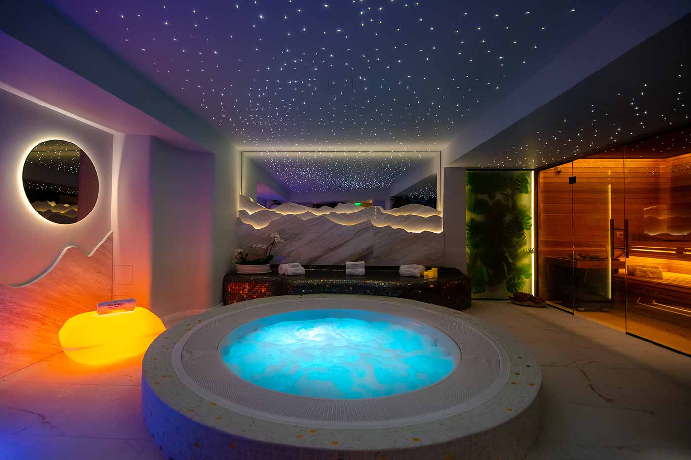 Hidromasaj Jacuzzi iarna – exterior