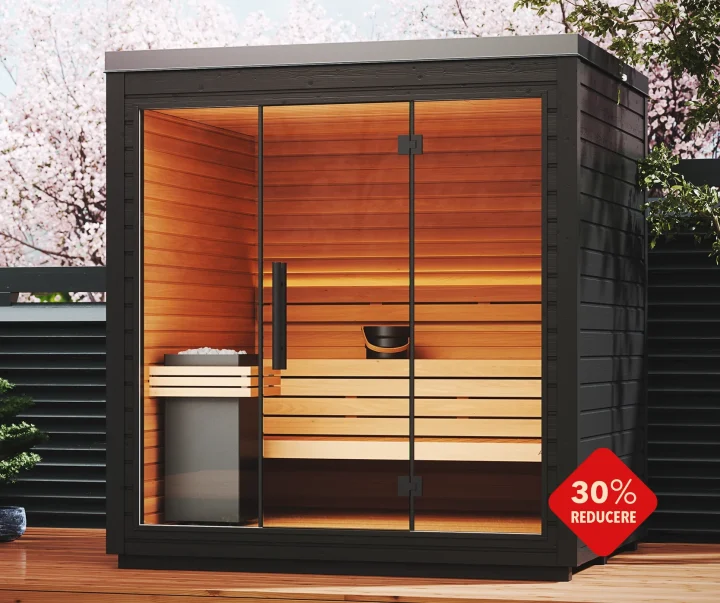 Auroom_Sauna_MIRA_L_Lifestyle cu discount