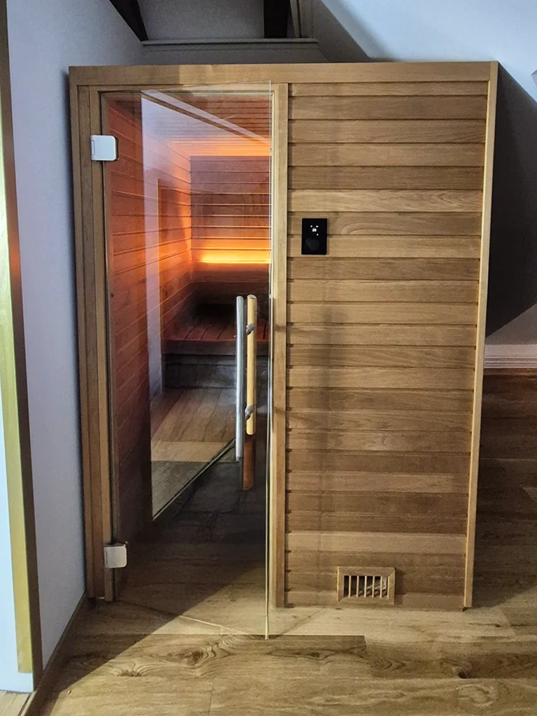 Sauna Finlandeza de interior Cala Wood Auroom Proiect Hidrostyle Sibiu Pic1