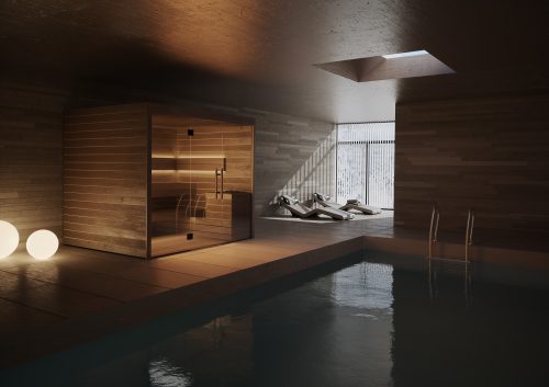 Auroom-Lumina-indoor-sauna dark-thermo-alder lifestyle-visual 
