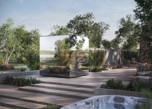 Jacuzzi-Wellness Outdoor-Sauna Innexa MIDI Mirror Lifestyle-5000x3600-7172fd5c-2360-4a6d-b2e3-847a578aae01